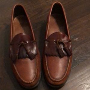 Men’s brown Allen Edmonds loafers with tassel